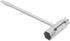 2Pcs Chainsaw Scrench Replacement Tool T Wrench Spanner for Saws Chains Nuts Combination Screwdriver and Wrench, 3mm x 19mm 13-by-19 mm Bar T-Wren...
