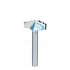 HUHAO 1/4 Inch Shank Router Bit Woodworking Cutter Tool for Door Window (NO.9153; 1/4*25)...