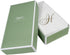 Caspari White Pearl & Gold Paper Linen Guest Towel Napkins in Letter H - Pack of 24...
