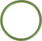 uxcell Fluorine Rubber O-Rings, 90mm OD 80mm ID 5mm Width FKM Seal Gasket for Machinery Plumbing, Green, Pack of 1...