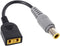 JMT DC 7.9 x 5.5mm Round Jack to Square USB Plug Converter Laptop Power Adapter Connector Cable Compatible for Lenovo ThinkPad IBM Charger (15cm,7...