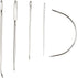 Eketirry Hand Sewing Needle Kit, Heavy Duty Household Hand Needles for for Home Upholstery Carpet Leather Canvas Repair (7 Pieces)...
