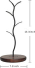 Mug Holder Stand, Countertop Coffee Mug Tree, Tea Cup Organizer Storage Rack for Bar Counter Kitchen...