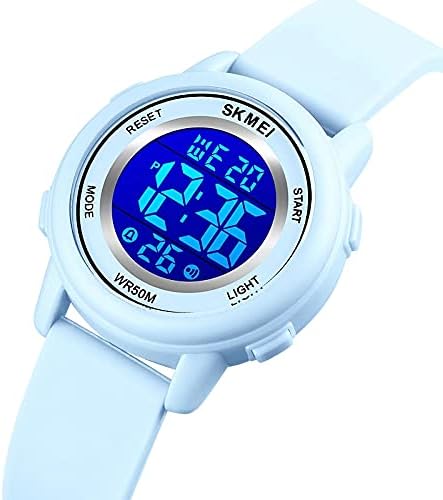 MASTOP Fashion LED Light Digital Sport Watches Stopwatch Calendar Clock 5Bar Waterproof Multifunctional Wristwatch...