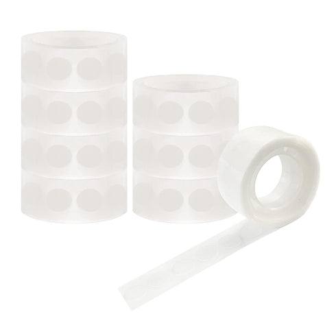 Balloon Glue Point Dots, 800 PCS Removable Clear Dots Double Sided, Adhesive Dots Tape for Wedding Decoration...
