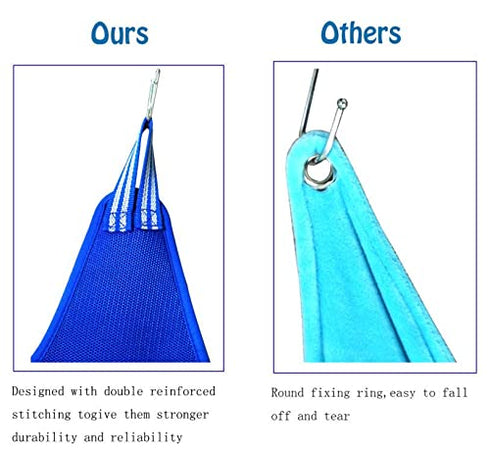 Pet Grooming Hammock Dog Cat Relaxation Grooming Sling Helper, Breathable Pet Grooming Hammock for Nail Trimming, Ear/Eye Car with Nail Clippers/T...