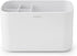 Brabantia Renew Bathroom Caddy (White) - Compartments for Toothbrushes, Toothpaste, Soap etc - Nonslip Base and Drainage Holes...