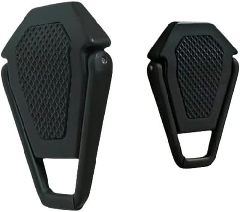 Portable Invisible Laptop Stand - 2PCS zinc Alloy Laptop Mini Stand Heat Dissipation pad, Laptop Lifter Suitable for 12-20 inch Laptop (Black)...