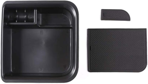 for Land Rover Range Rover Vogue/Sport 2013-2017 ABS Car Center Console Armrest Storage Box Phone Tray Glove Organizers Box,with Refrigerator...