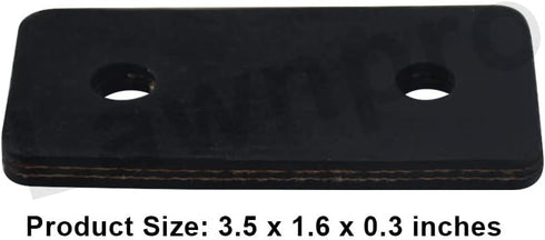 2-Pack ARP2101 Steel Auger Rubber Paddles Compatible with 21'' Snow Blower SNT2110/SNT2114, Black...