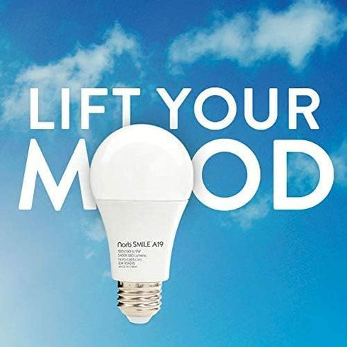 NorbSMILE CA California Energy Compliant Advanced Full Spectrum, Par 30 Long Neck, 10W LED Flood Style Light Bulb, Natural SUNLIKE Spectrum - Brin...