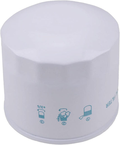 Oil Filter HH160-32093 16271-32090 100805 Compatible with Kubota B F KX RTV Models Grasshopper 928D 928D2 930D 930D2...