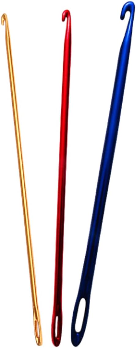 Dorytop Multicolor Aluminum Crochet Hooks Needle Hand Weaving Knitting Tool......