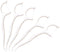100 PCS White Dental Floss Picks Clean Floss Picks Toothpicks Oral Care Floss...