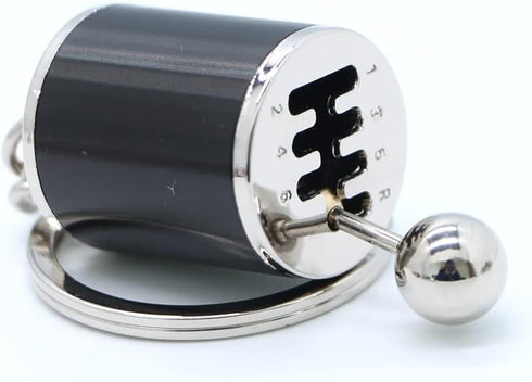 GT//Rotors 6 Speed Manual Transmission Shift Gearbox Gear Shift Automotive Part Car Keychain Key Ring (Black)...