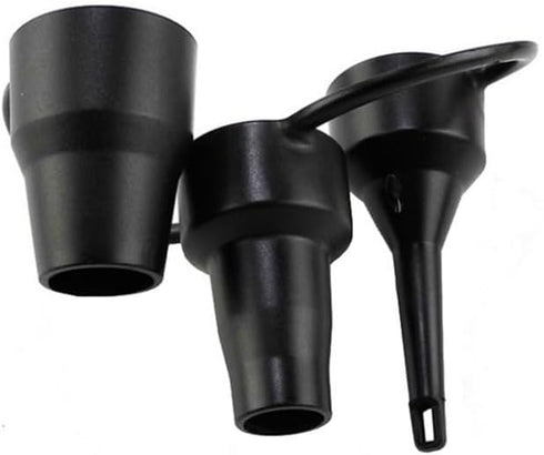 Air Pump Replacement Nozzles, 3 Pack Inflatable Pump Nozzles Head, Air Pump Inflator Adaptor Accessory for Partial Air Bed, Air Mattress etc...