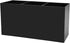 Cerpourt Black Makeup Brush Organizer,Acrylic Cosmetic Brushes Storage Holder with 3 Slots,Pencil Pen Holder for Desk,Desk Organizer and Accessori...