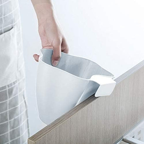 Hanging Kitchen Waste Bin Over-Cabinet Garbage Bowl Trash Can Collecting Food Scraps TPKS79788...