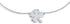 Bling Jewelry Three Four Leaf Shamrock Flower Anklet Lucky Charm Clover Ankle Bracelet For Women Teens Figaro Curb Link Oxidized .925 Sterling Sil...