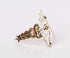 Golden Caduceus Symbol Brooch Pin Jewelry Gift for Dcotor Medicine Emergency Medical Service EMT...