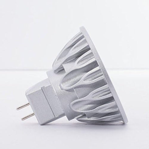 Bulbrite SORAA, 7.5 Watt, 50 Watt Equivalent, Dimmable, MR16, GU5.3 Bi-Pin, 3000K (Soft White Light) Light Bulb, Silver Finish, (Pack of 1)...