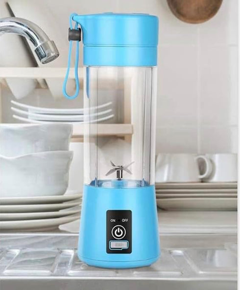 WROZZO Mini Personal Blender, 1000W Powerful Motor, 800ml Cup, 6 Stainless Blades, USB Charging, Portable Blender for Shakes and Smoothies Blue...