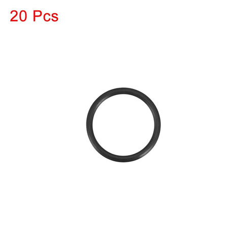 20pcs Nitrile Rubber O-Rings 22mm OD 20mm ID 1mm Width,Metric Nitrile Rubber Sealing Gasket for Automotive Machine Plumbing...