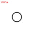 20pcs Nitrile Rubber O-Rings 22mm OD 20mm ID 1mm Width,Metric Nitrile Rubber Sealing Gasket for Automotive Machine Plumbing...