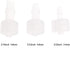 10pcs Male Luer Lock 3/16" Polycarbonate Hose Barb Adapter for Laboratory Biochemical Analytical Instruments...