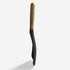 Cooking Spoon for Nonstick Cookingwares with Lengthed Wooden Handle, VOVOLY Silicone Spatula Spoon for Mixing, Scoop, and Scrape, Black, 13.4''...