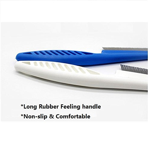 Pet Comb for Cat Dog Grooming Hair Brush - Long Handle Grooming Comb for Pet Kitten Puppy Small Animal …...