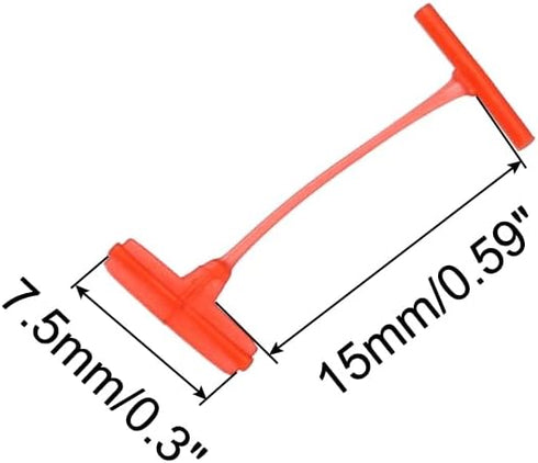 MECCANIXITY Standard Tagging Fasteners,Plastic Regular,Standard Label Gun Price Tagging Barbs for Garment Price Tag Label Tagging Barbs 15mm/0.59 ...
