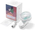 Portable Mini Clip on Fan, 2400mAh Rechargeable USB Battery Operated Stroller Fan with Magnetic - White...