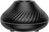 Simulation Flame Aromatherapy Machine USB Small appliance Air Humidifier Colorful Flame Aromatherapy Machine (black)...