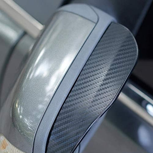 2Pcs Rear View Side Mirror Eyebrow Rain Visor Shade Guard Universal Car Rearview Mirror Rain Eyebrow Snow Guard Sun Visor Shadow Protector...