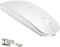 KLO 4 Modes Rechargeable Bluetooth Mouse/Bluetooth 3.0/5.2+USB-2.4G/Type-C,Bluetooth Mouse for MacBook pro/MacBook air/Laptop/iMac/ipad/Notebook/p...