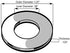 014973171254 Specialty Nylon Washers, 0.380 x 1.250 x 0.125, Piece-10...