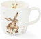 Royal Worcester Portmeirion Home & Gifts Bone China MMKE5629-XS Good Day (Hare) Single Mug, Multi Coloured, 0.31l...