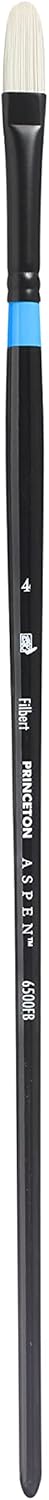 Princeton Aspen Paintbrush, Size 4, Black...