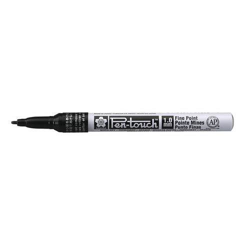 Sakura PenTouch Low Odor Xylene-Free Permanent Paint Marker, 1 mm Fine Tip, 138 mm, Black...