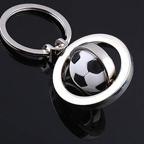 Rotatbale Basketball Soccer Golf Ball Keychains for Boys Girls Womens Mens Ball Related Gift for Birthday Christmas Souvenir...