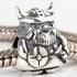 Viking Warrior Charm - 925 Sterling Silver - Fits DIY European Bracelet...