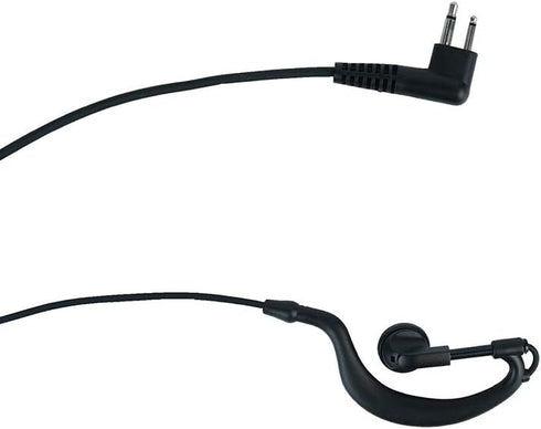 Caroo G Shape Earpiece Headset with PTT Mic for Motorola Cp200 Rdm2070d Cp185 cls1410 cls1110 Walkie Talkies Two Way Radio 2 pin...