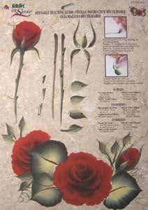 Plaid Folk Art One Stroke Reusable Painting Teaching Guide: (Tea Rose)...