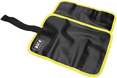 Fishing Jig Bag, Waterproof Fishing Lure Bag Fishing Equipment Accessory Storage Soft Case(Yellow)...