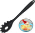 Spaghetti Spoon Pasta Fork,Silicone Pasta Fork,11.2 inch Spaghetti Strainer Kitchen High Heat Resistant Noodle Spoon Server,Food Grade Pasta Spoon...