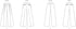Vogue Misses' Low Rise Wide Leg Pants Sewing Pattern Packet, Sizes 16-18-20-22-24, Multicolor...