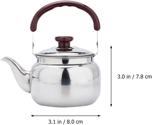 Luxshiny Kettle Teapot with Handle Tea Pots for Stove Top Stove Safe Teapot Stove Top Teapot Whistling Tea Pot Whistling Coffee Cup Gas Boiled Old...