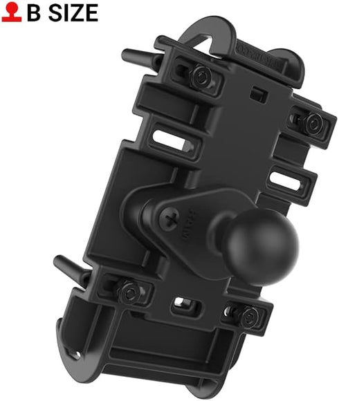RAM MOUNTS Quick-Grip Small Phone Holder with Ball RAM-HOL-PD3-238AU with B Size 1" Ball...