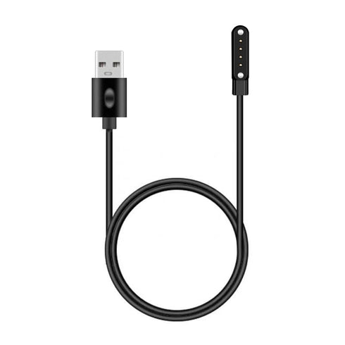 Smartwatch Charging Cable,Universal Smart Watch Charging Line Magnetic USB Charger Cable Smartwatch Accessory 4 Pin Spacing 7.62 mm for Smart Spor...
